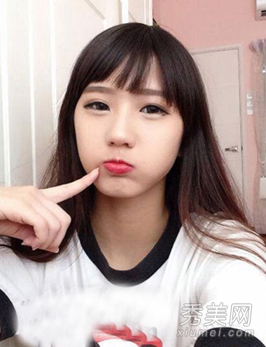 17岁马来少女蹿红网络 教你选对发型变韩妞