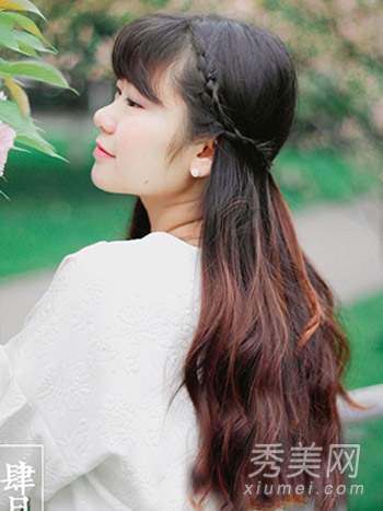 9款韩式发型扎法 小清新发型萌动夏季