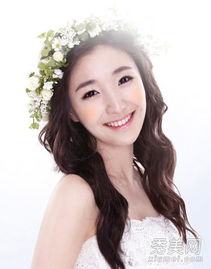 韩系唯美新娘发型 绽放优雅魅力