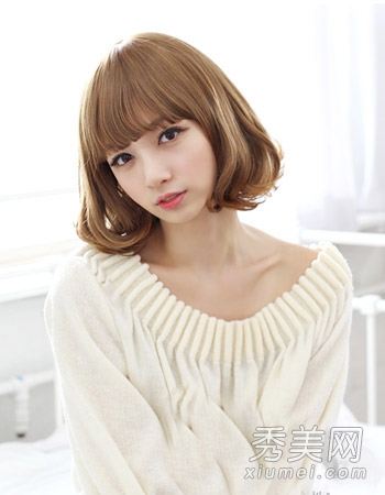 2014最新流行发型 韩国女生时尚短发盘点