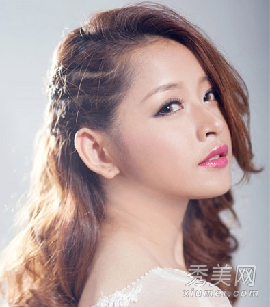 准新娘看过来 12款韩式新娘发型美如精灵