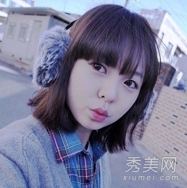 2013最新韩式短发发型 尽显萌系甜美风