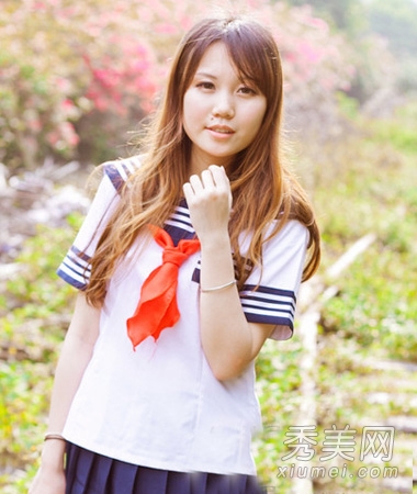 日韩流行亚麻色头发图片 时尚发色更显白