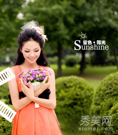 2014最新韩式新娘发型图片 时尚优雅