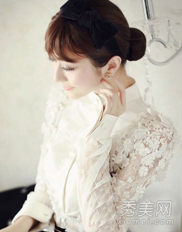 2014好看女生发型推荐 丸子头成春夏新宠