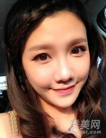 乌贼刘再发威 美女主播刘语熙私照发型盘点