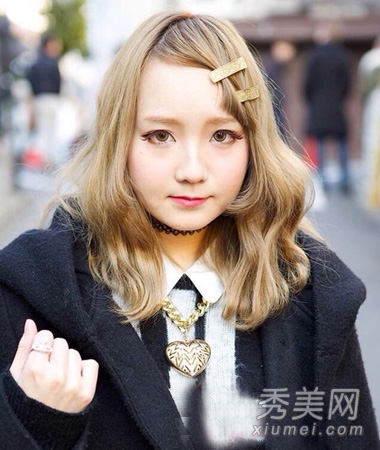 日韩流行亚麻色头发图片 时尚发色更显白