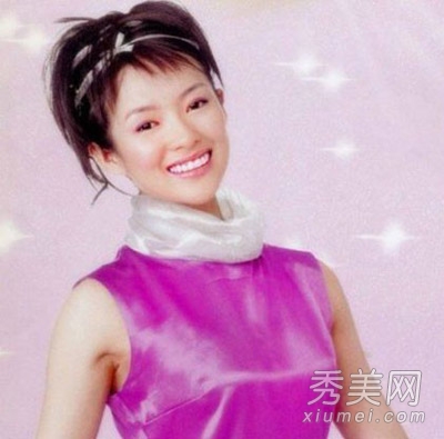 全智贤王祖贤短发旧照曝光 明星雷人发型多