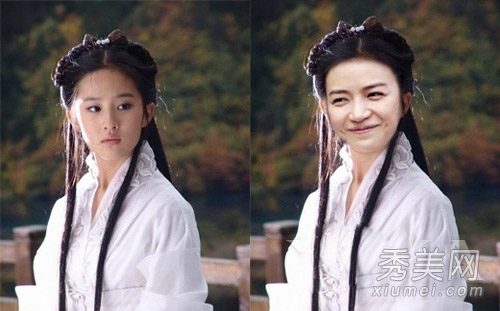 被玩坏了的小龙女 陈妍希最美发型盘点