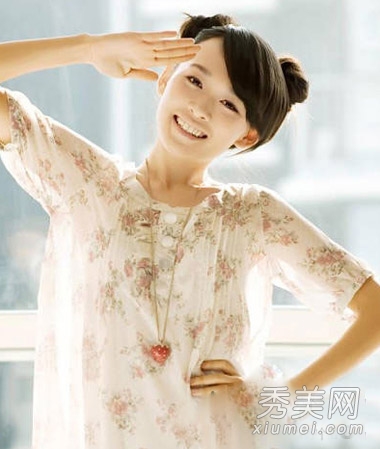 圆脸长发怎么扎好看 9款扎发清新萝莉范