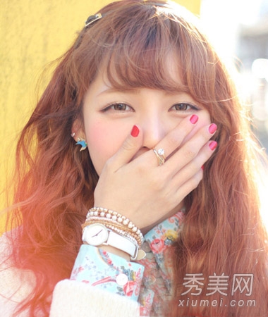 2014女生氣質發型精選 卷發才是女神