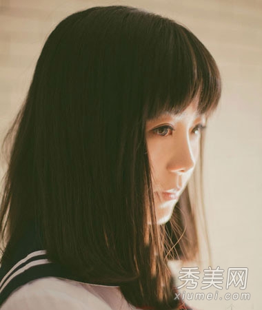 日系中长齐肩发 清新甜美气质女生必备