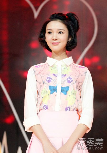 女星賣萌殺手鐧！長短發都能紮的蘋果頭 楊冪蘋果頭