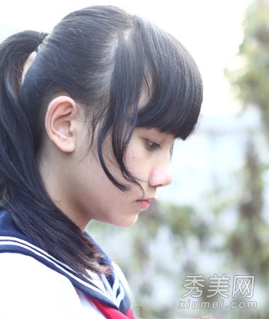 日系校园风减龄发型推荐 甜美可爱校花范