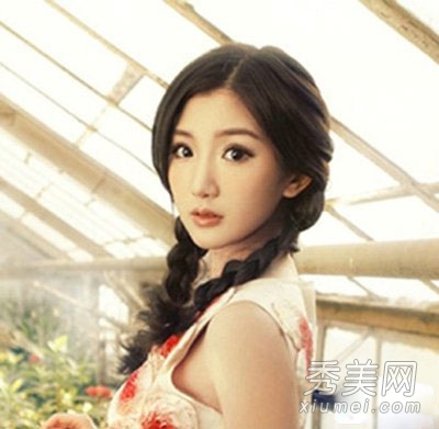 初秋流行的韩式女生发型图片