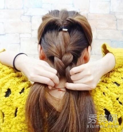 早春甜美約會編發 簡單DIY變身淑女
