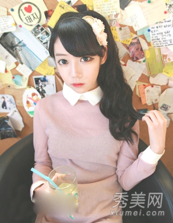 长发蛋卷头怎么扎好看 9款扎发甜美心动