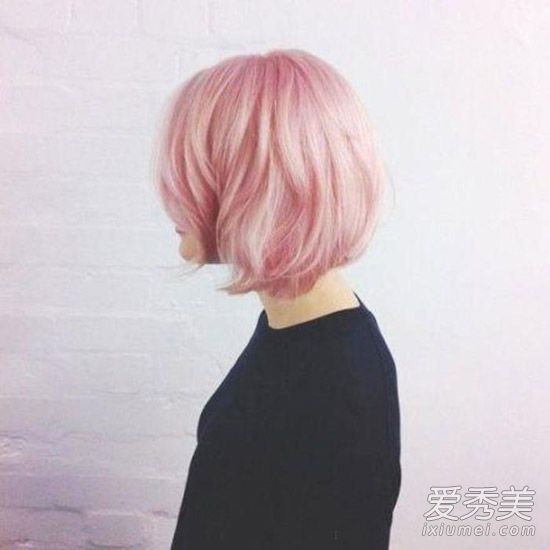 少女力max的粉色染发 你想试试吗？ 粉色头发