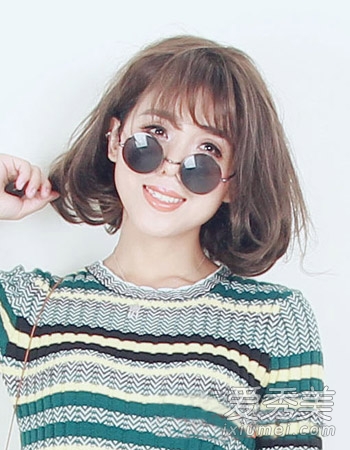2015女生最爱 韩国温柔派空气刘海发型