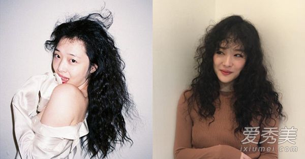 女神卷OUT！「嬉皮烫」成韩国最新流行发型 波浪卷发