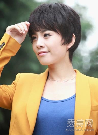 职业女性气质发型 女主播短发心机变