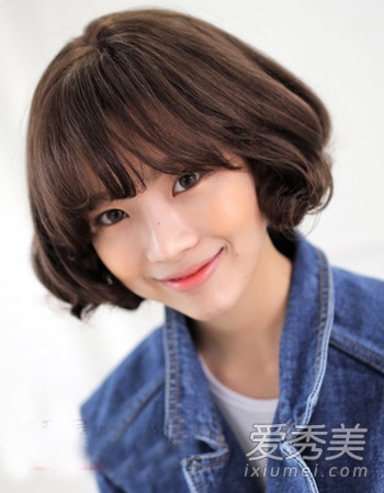 最新韩国女生流行发型 中短发最时髦