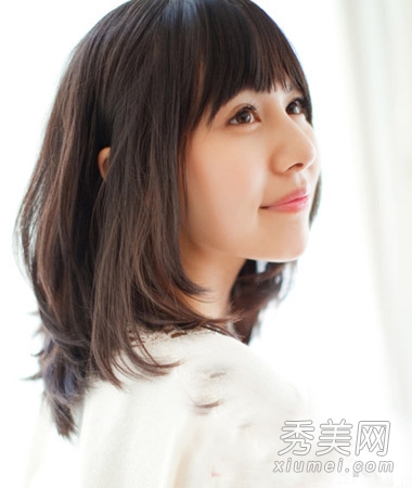 清纯系美女必备清爽齐肩发 时尚淡雅流行