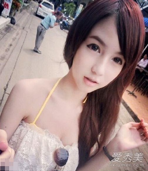 泰国新人女星Yoshi走红 短发男女通吃