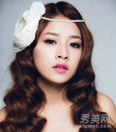 准新娘看过来 12款韩式新娘发型美如精灵