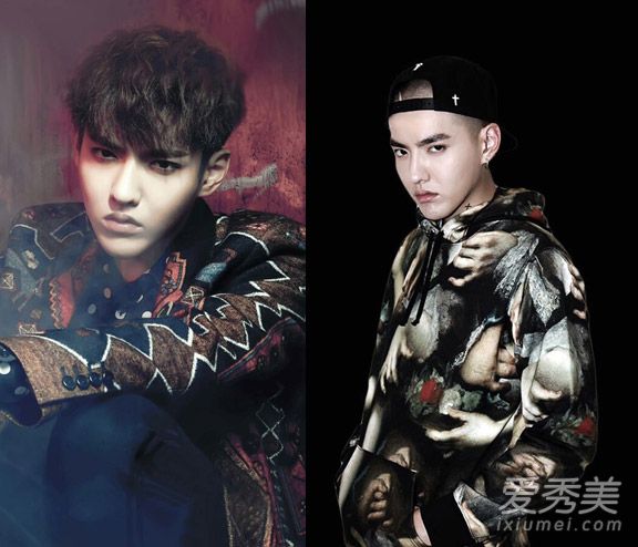 胡歌鹿晗吴亦凡 2016跨年夜各路男神发型大比拼 2016跨年夜男明星发型