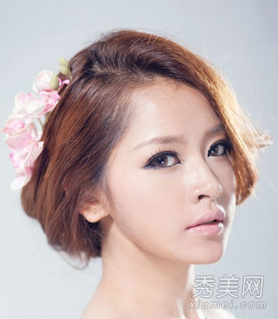 准新娘看过来 12款韩式新娘发型美如精灵