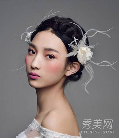准新娘看过来 12款韩式新娘发型美如精灵