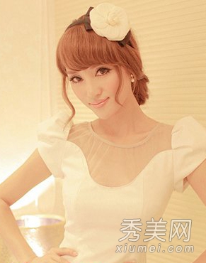韩式发型扎法 2012最新女生韩式发型图片
