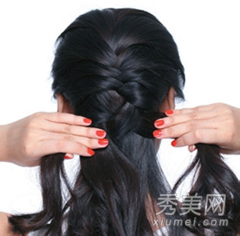 盲编发diy 全手感打造女生气质长发