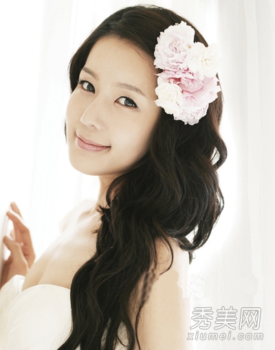 最新韩式新娘发型图片 助你做完美新娘