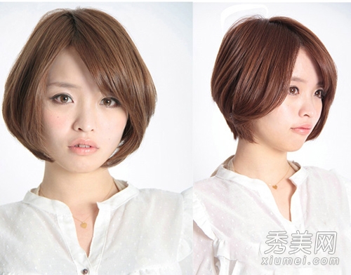 2014流行发色推荐 咖啡色打造清新女神范
