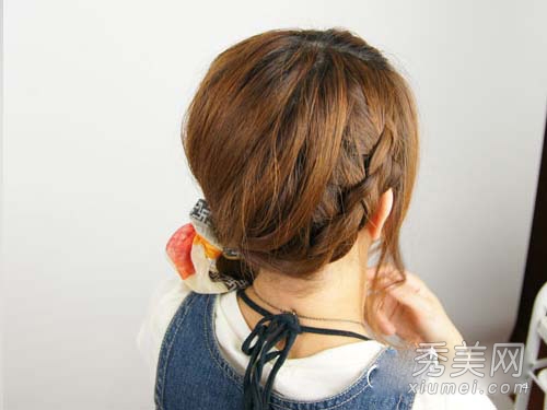 秋冬气质扎发教程 编发diy更甜美