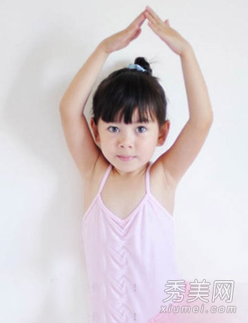 舞动童年 六一小女孩跳舞适合的发型