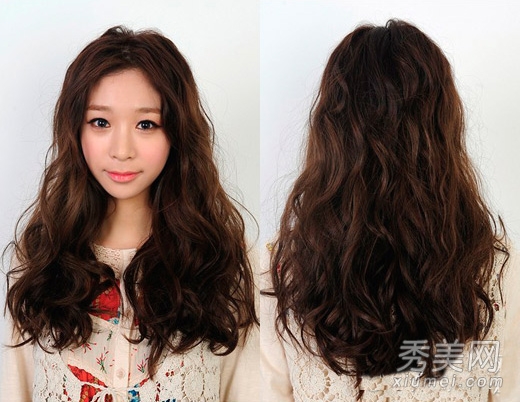 2013女生发型 15款韩式蛋卷头最优雅