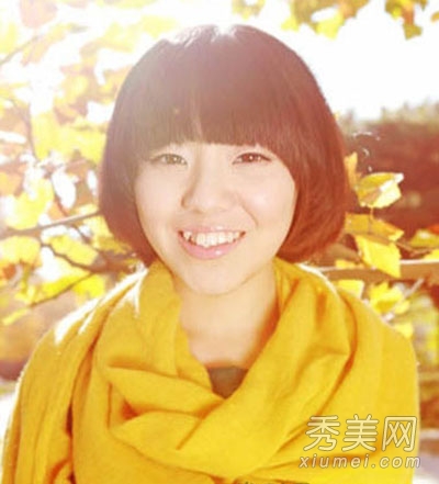 盘点齐刘海萌妹发型 萝莉又减龄