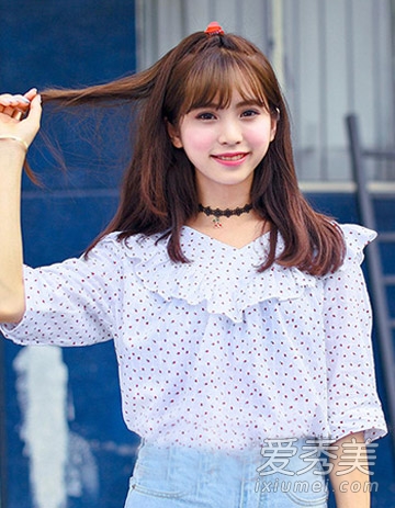 韩式可爱发型图片 夏天扮嫩就靠它