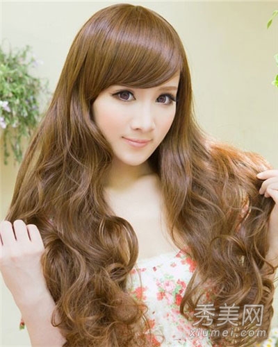2014最新女生发型 韩式卷发小清新