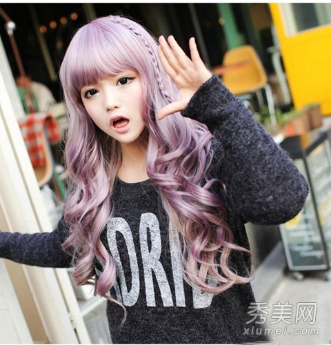最新韩式烫染发型图片 时尚设计变清新女