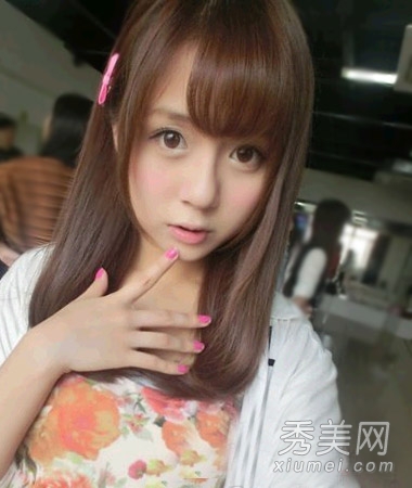 清纯系美女必备清爽齐肩发 时尚淡雅流行