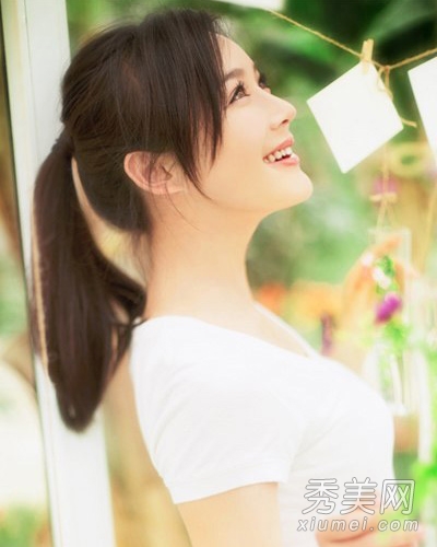 袁姗姗最新写真发型 告别雷人变知性女神