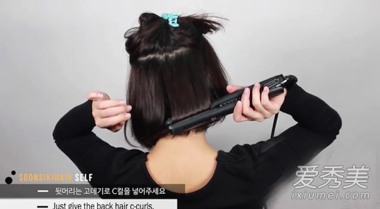 现在流行的韩式波波头 短发妹子都能做