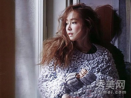 jessica郑秀妍最新画报发型 示范秋冬搭配