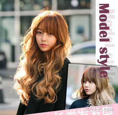 韩国女生最流行的发型 靓丽长卷发发型