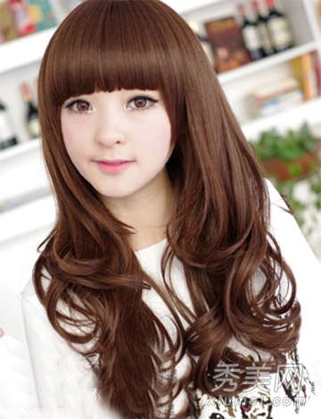 韩国MM最爱卷发发型 小清新风格时尚减龄