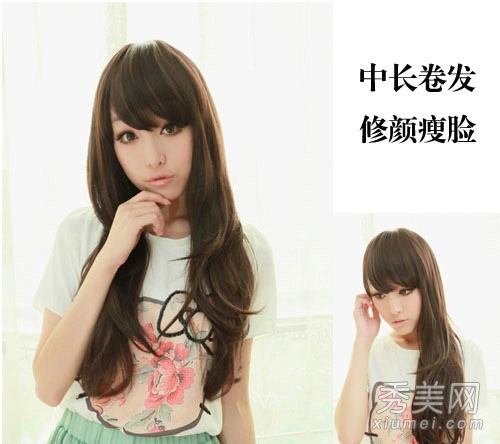 2014流行必备 16款中长卷发百搭各种脸型